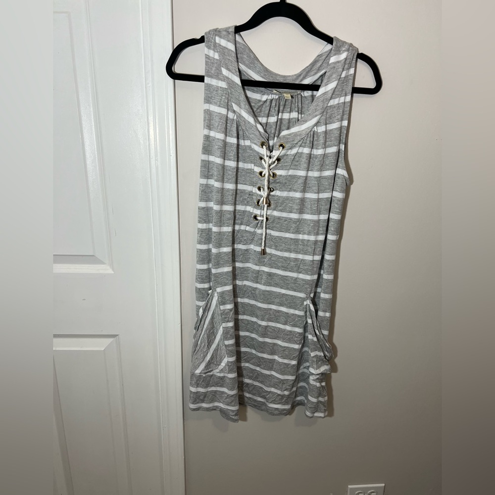 Sandiva Striped Mini Dress